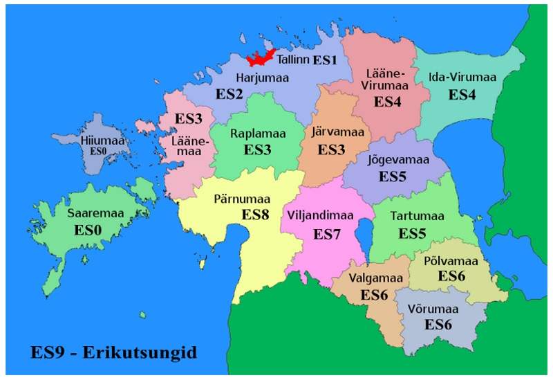 ES prefix map